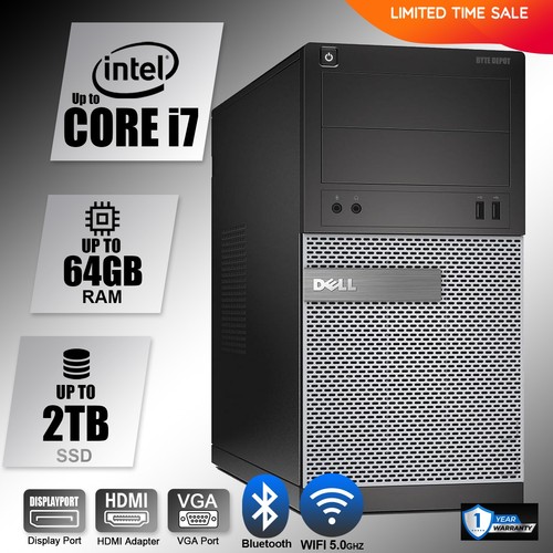 Dell desktop computer i7 - desktop,