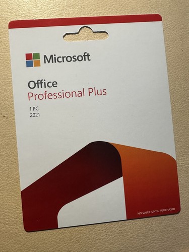 Microsoft office pro plus 2021 - plus,