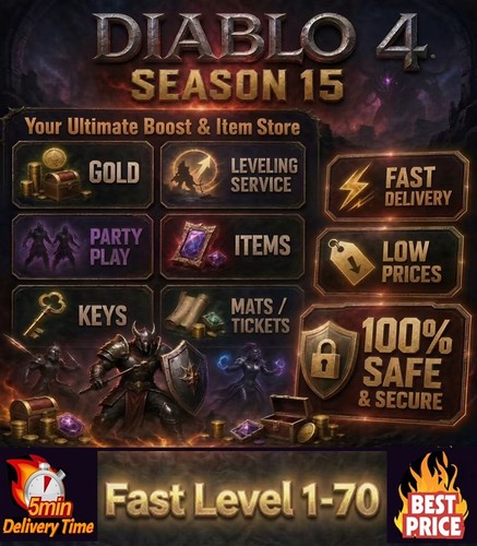 Diablo season - 🔥diablo, 4